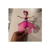 Magicway Uçan Peri Usb Şarjlı Işıklı Bebek Oyuncak Sensörlü Pembe Uçan Peri