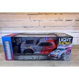 Magicway Uzaktan Kumandalı 2.4ghz Şarjlı Duman Atan Drift Yarış Arabası (Rally Sprint Muscle) - Gri - Kırmızı