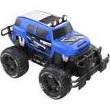 Magicway Uzaktan Kumandalı Şarjlı Offroad Rock Crawler Işıklı Araba 4x2 Motor 15 Km/h Hız Yapan Oyuncak Büyük Jeep - Mavi