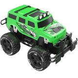 Magicway Uzaktan Kumandalı Şarjlı Offroad Rock Crawler Işıklı Araba 4x2 Motor 15 Km/h Hız Yapan Oyuncak Büyük Jeep - Yeşil