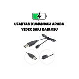 Magicway Yedek Sarj Pil batarya Kablosu Uzaktan Kumandalı Arabalar İçin 3.7v 14500 Li-on Siyah Soketli Oyuncak Araba
