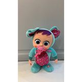 Magicway Yürüyen ve Dans Eden Oyuncak Bebek Emzikli Müzikli Pilli Emziği Çıkarınca Ağlayan Peluş Bebek - Turkuaz