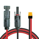 Magiktech Güneş Paneli Kitleri Şarj Kablosu XT60i Konnektörleri Taşınabilir Güç İstasyonları için Adaptör Güneş Jeneratörleri (12AWG 3FT)