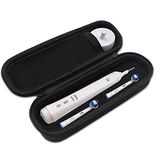 MAGIPEA Oral B Diş Fırçası Sert Seyahat Çantası Taşıma Çantası, Oral-B Pro 1000, 2000, 3000, 3500, 1500 Elektrikli Diş Fırçası, Aksesuarlar için Örgü Cep ve Koruma için Kılıf İçinde Yumuşak Astar