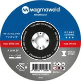 Magmaweld Magmacut Kesme Taşı Düz 180x3.0x22 mm - 180 x 3 x 22 mm