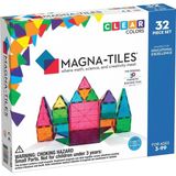 MAGNA-TILES® 32 Parça Clear Color Set Manyetik Bloklar Eğlenceli Oyun ve Yaratıcılık İçin