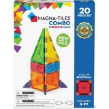 MAGNA-TILES® Combo + microMAGS Manyetik Bloklar 20 Parça Hediyelik Eğlenceli Oyun Seti