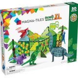 Magna Tiles Dinozor Dünyası Oyuncak, 50 Parça, XL, Standart, Uzun Kollu