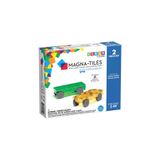 Magna Tiles MAGNA-TILES® - Arabalar Expansion Set Manyetik Bloklar - 2 Parça