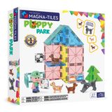 Magna Tiles® Puppy Park 27 Parça Mıknatıslı Yapı Seti, Orijinal Manyetik Yapı Markası