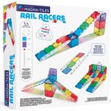 Magna-Tiles Rail Racers 33 Parça Oyun - Standart