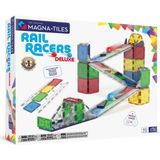 Magna-Tiles Rail Racers Deluxe 90 Parça Oyun - Standart