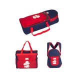 MAGNAKİDS 3 Lü Bebek Taşıma set Portbebe (bebek taşıma çantası) bebek Bakım Çantası Ve Kanguru hastane çıkışı