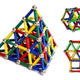 Magnastix 74 Parça Manyetik Lego Seti