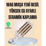 Magne Ayarlanabilir Isılı Bukle Saç Maşası - TGR8728-1840 - Çok Renkli