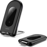 Magne Duzzona W2 Katlanır Standlı 15W Hızlı Şarj Wireless Kablosuz Şarj CIHAZI-(577 - TGR3694-9466 - Siyah - Renkli