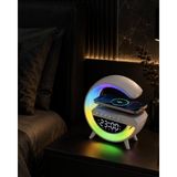 Magne Kablosuz Rgb Bluetooth Hoparlör USB Fm ve Aux Destekli Taşınabilir Ses Sistemi - TGR3714-6484 - Çok Renkli