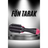 Magne Saç Şekillendirici ve Saç Düzleştirici Fön Tarağı Tarak Fırça 1200W Saç K - TGR4779-2904 - Çok Renkli