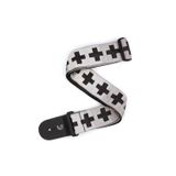 Magnesia Planetwaves T20W1509 Gitar Askısı Dokuma Checkered Crosses Woven Guitar Strap, Checkered Crosses