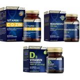 Magnesıum 250 Mg 60 Tablet+Vitamin Max 60 Tablet+Vitamin D3 1000 Iu 120 Tablet - --