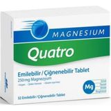 Magnesium Quatro 32 Çiğneme Tablet ( 1 Adet )