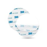 Magnet 50 Adet 3m Yuvarlak Kesimli Çok Güçlü Çift Taraflı Köpük Bant 38MM Çap - Standart