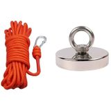 Magnet Fishing, 60Mm Halatlı Güçlü Neodyum Mıknatıs Seti