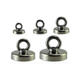 Magnet Fishing, Askılı Güçlü Neodyum Mıknatıs, Kurtarma Mıknatısı 60Mm