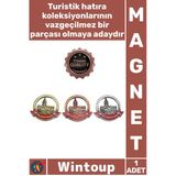#Magnet Kalite Hediyelik Turistik Eşya İstanbul Temalı Galata Kulesi Yuvarlak Tasarım Metal Magnet