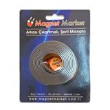 Magnet Şerit Mıknatıs Arkası Yapışkanlı