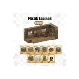 magnetcraft Mistik Tapınak Mıknatıslı Manyetik Blok Seti 80 Parça 2.5cm Büyük Boy Manyetik Lego Zeka Geliştirici Eğitici STEM Oyuncak Montessori Mıknatıslı Oyuncak 3+ Yaş