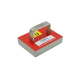 Magneteksan 135x105x30 mm Güçlü Neodyum El Tipi Metal Toplama Mıknatısı | Paslanmaz |200 KG Çekim Gücüne Sahip