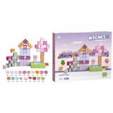 Magnetic Tiles Başel Manyetik Küp Yapımı 59 Prç