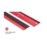 Magnetoplan Alüminyum Kaymaz Tabanlı Cetvel 60Cm