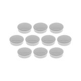 Magnetoplan Güçlü Mıknatıs 25 mm Hobby Magnet - 10 Adet - Gri