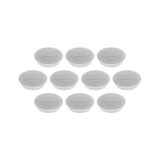 Magnetoplan Güçlü Mıknatıs Junior Magnet 34 mm - 10 Adet - Gri