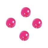 Magnetoplan Küre Mıknatıs Renkli Magnet 14 mm - 4 Adet - Pembe