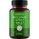 Magnezyum 1 Kutu Bisglisinat Magnezyum Sitrat Magnezyum Malat & Vitamin B2 B3 B6 ve Mineral Kapsülleri 60LI - 1 Paket