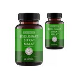 Magnezyum 2 Kutu Bisglisinat Magnezyum Sitrat Malat & Vitamin B2 B3 B6 ve Mineral Kapsülleri 60LI