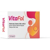 Magnimore Vitafol Folik Asit, Demir,selenyum, B6 ve B12 Içeren 30 Kapsül