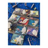 magnocandles Deniz Temalı Taş Boyama Seti Karışık 10 Adet XXL boy/ Doğumgünü, Karne Hediyesi, Okul Etkinlik, Workshop