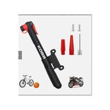 Magnotto Lastik Şişirme Pompası Taşınabilir Mini El Pompası KOBB KB21 87 PSI Bisiklet motosiklet Yatak Bot Balon Kombi Genleşme Tankları Can Yeleği Bebek arabası Tekerleği 3 adet Şişirme ucu