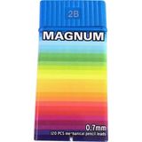 Magnum 0.7 Mm 2B Versatil Kalem Ucu 120 Adet Ekonomik Paket 60 Mm Renkli Tasarım
