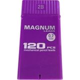 Magnum 0.7 mm Kalem Ucu 120'li Mor Renk 2B Ölçülerle Yüksek Kalite Sarf Malzemeleri