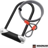 Magnum 3102 U Bisiklet Kilidi ve 120 cm 10 mm Kablo