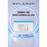 Magnum Energy Soleron 200Ah 12V Nano Karbon Jel Akü