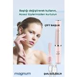 MAGNUM Yüz Tüy Alma Aleti Epilasyon Tıraş Makinesi, Kaş Düzeltme