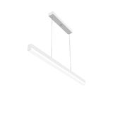 Magro Beyaz Kasa, 150CM Ledli Sarkıt Modern LED Avize, Salon, Mutfak, Masa, Aydınlatma (BEYAZ KASA, 150CM, 4000, Kelvin)