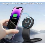 Magsafe kablosuz şarjlı araba için araç içi telefon tutucu wireless şarj özellikli