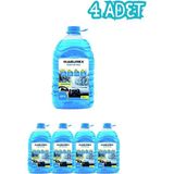 Magurex 4 Adet -21°c Antifrizli Kışlık Oto Cam Suyu 5 Lt (Toplam 20 Litre) Parfümlü Silecek Suyu - 1 Adet